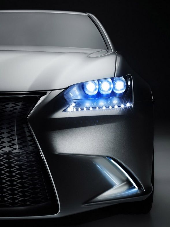 Новый гибрид от Lexus - LF-GH (43 фото+видео)