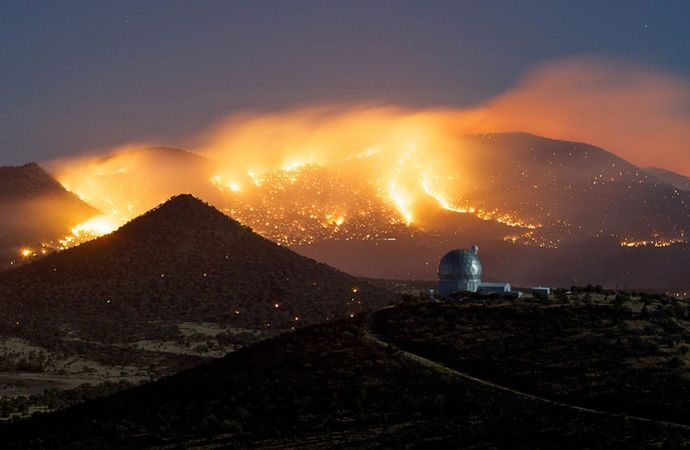 Лесные пожары в Техасе ( 31 фото)
