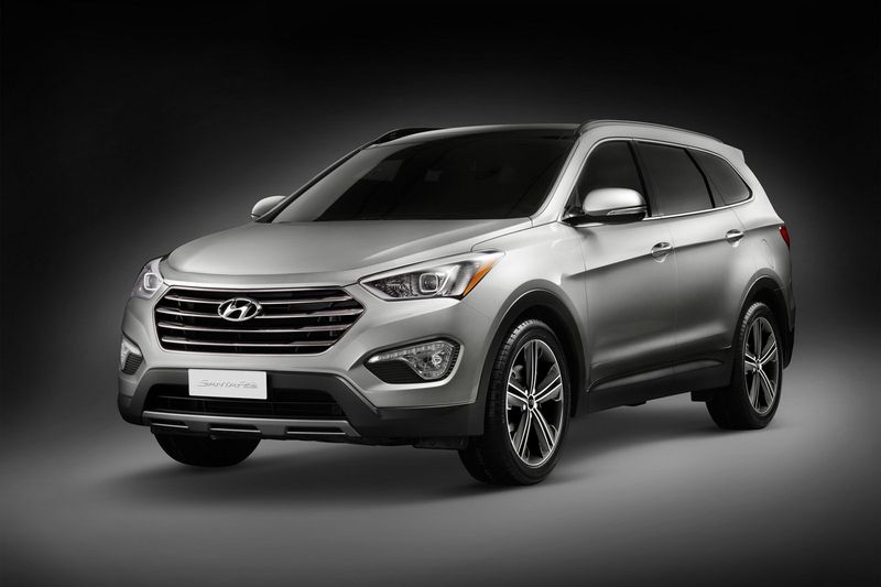 Компания Hyundai представила новый Santa Fe (54 фото)