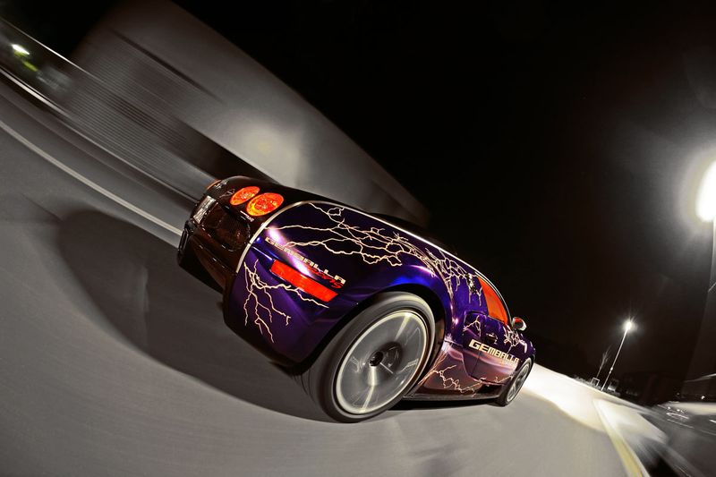 Gemballa Racing выпустила оригинальную Bugatti Veyron Sang Noir (20 фото)