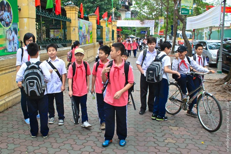 вьетнам, школа, дети