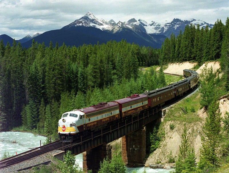 железная дорога, канада