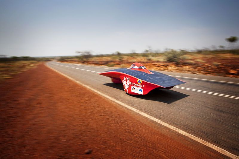 авто, солнечные батареи, австралия, гонки