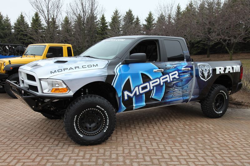 Подразделение Mopar превратили Dodge Ram в спорт-джип (12 фото)
