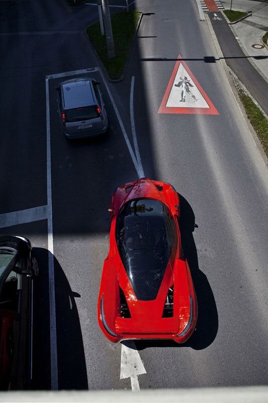 Австриец построил самый медленный Ferrari (26 фото+видео)