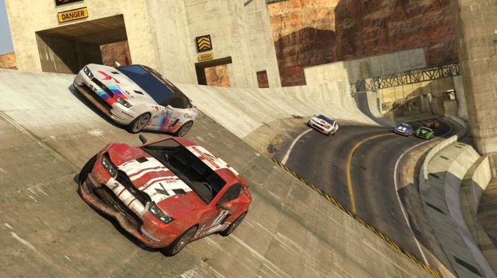 Смертельные гонки в TrackMania 2: Canyon (4 фото)