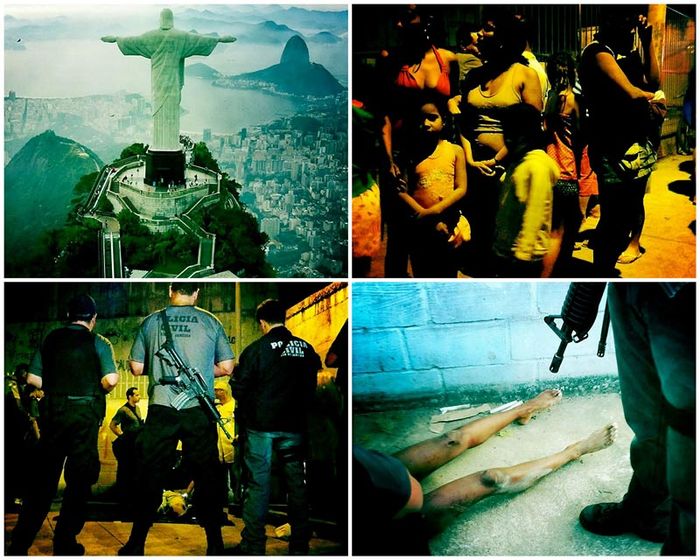 Кокакабана: улицы трущоб Рио (12 фото)