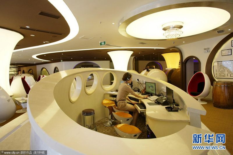 Тематический ресторан Airbus A380 в Китае (14 фото)