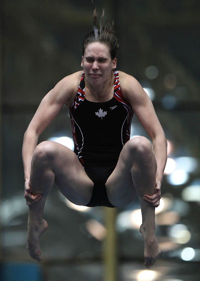 Лица канадских прыгунов (36 фото)