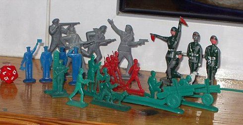 Мечта любого мальчишки - оловянные и пластмассовые игрушечные солдатики: