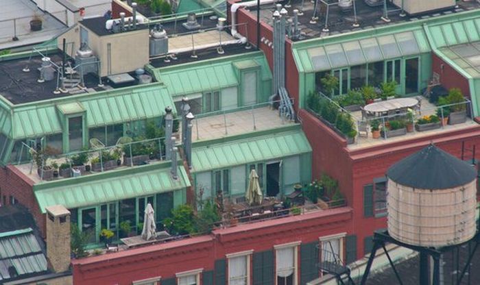 Что творится на крышах богатых людей (20 фото)