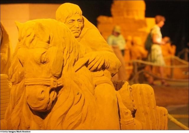 Фестиваль песчаных скульптур в Бланкенберге (24 фото)