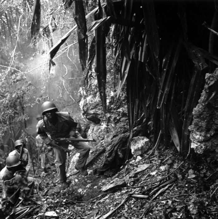 Архивные фотографии Второй Мировой Войны в Тихом океане (104 фото)