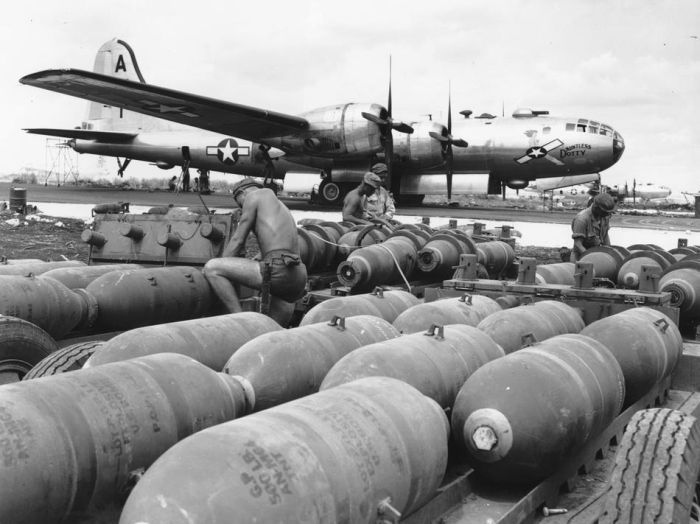 Архивные фотографии Второй Мировой Войны в Тихом океане (104 фото)
