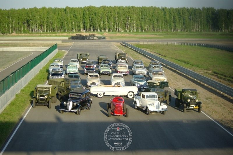 Собрание классических автомобилей ГАЗ в Нижнем Новгороде (29 фото)