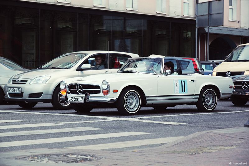 Mercedes-Benz Classic Day в Москве (57 фото)