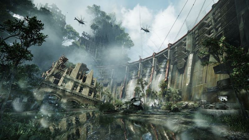 Скриншоты и видео Crysis 3 – уничтожение дамбы (2 видео,и 3 сриншота)