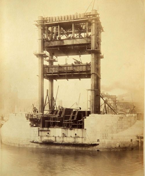 Как строили Тауэрский мост (17 фото)