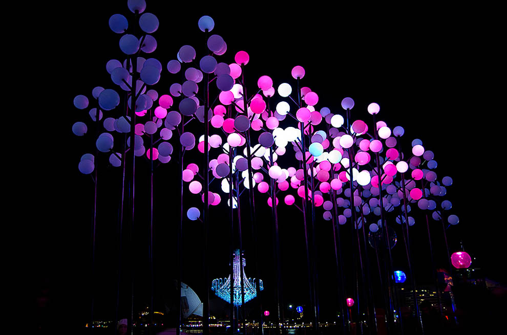 Фестиваль света в Сиднее (35 фото)