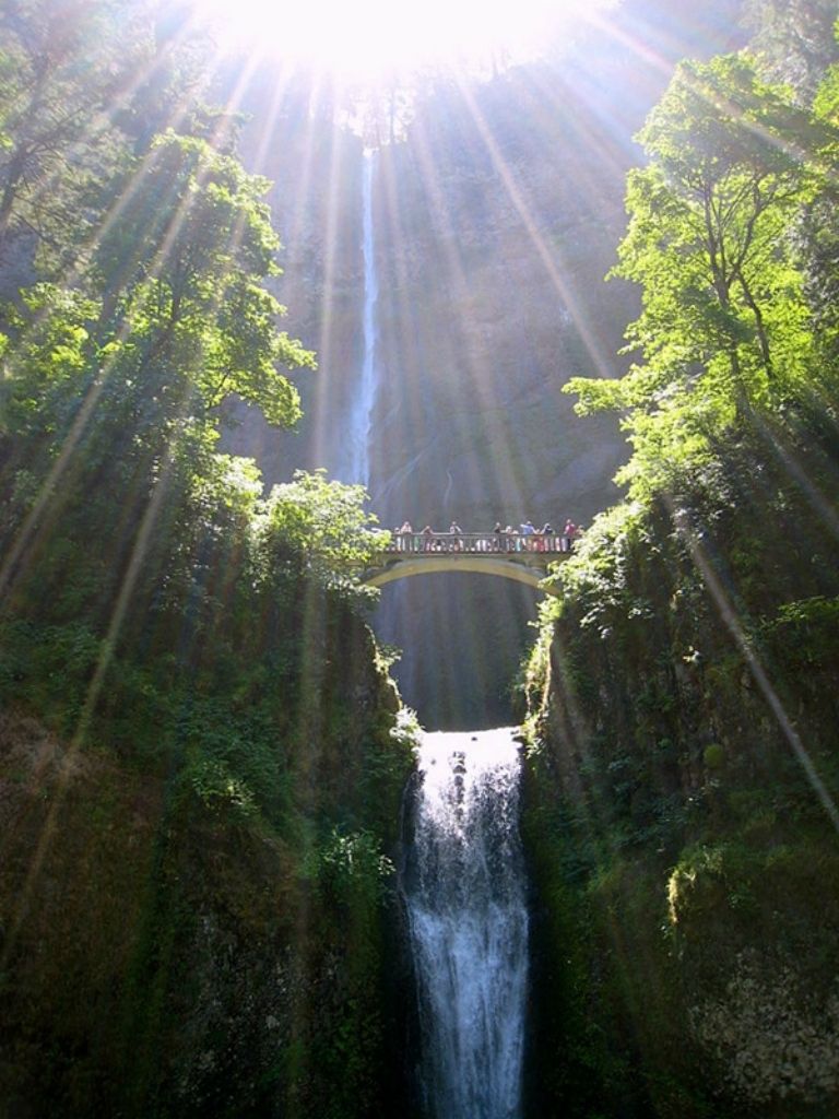Водопад Малтнома (11 фото)