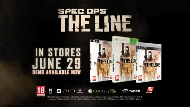 Релизный трейлер Spec Ops: The Line (видео)