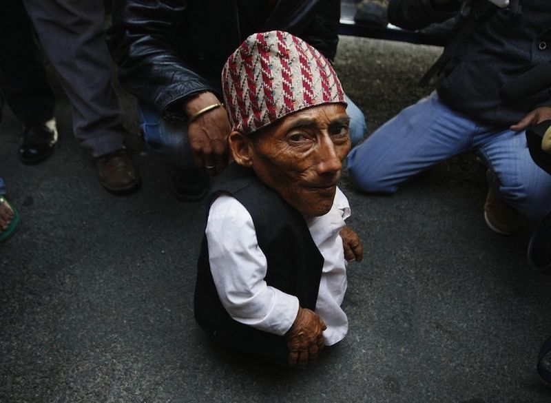 непал, маленький человек, карлик, рекорд