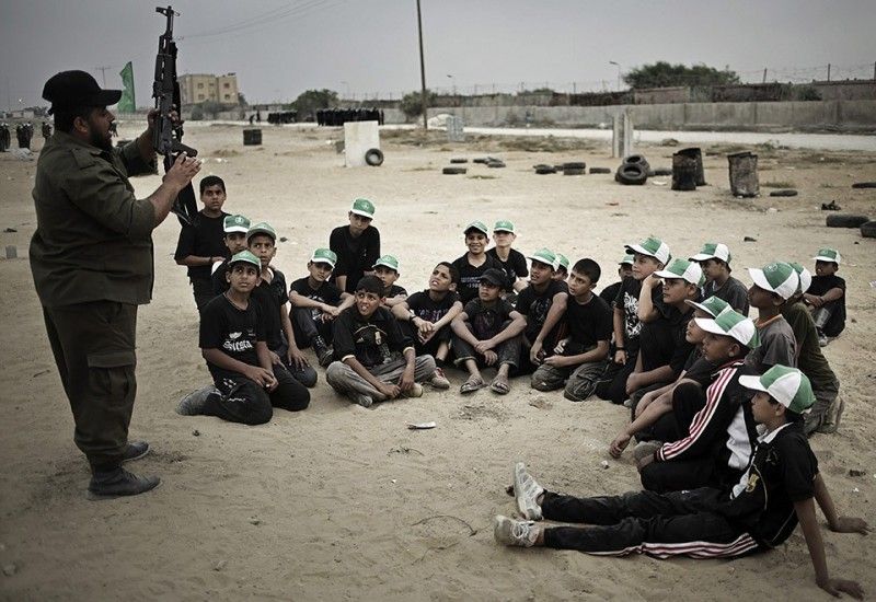 хамас, детский лагерь, жесть, палестина, сектор газа,