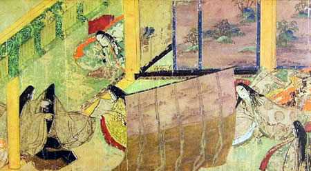 Роман (1007)  Более 1000 лет назад одна из японских аристократок по имени Мурасаки Шикубу (Murasaki Shikibu) закончила написание масштабной новеллы «Tale of Genji», включающей более 350 персонажей, охватывающей более 75 лет и рассказывающей о жизни сына императора, его любовных переживаниях и других событиях. Теперь это произведение можно считать самым первым романом.