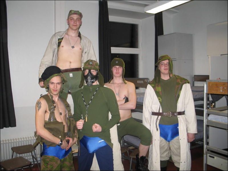 Финская армия и их трудовые будни (8 фото)