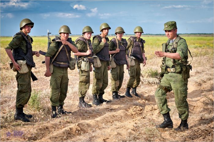 Учения морпехов Каспийской военной флотилии (96 фото)