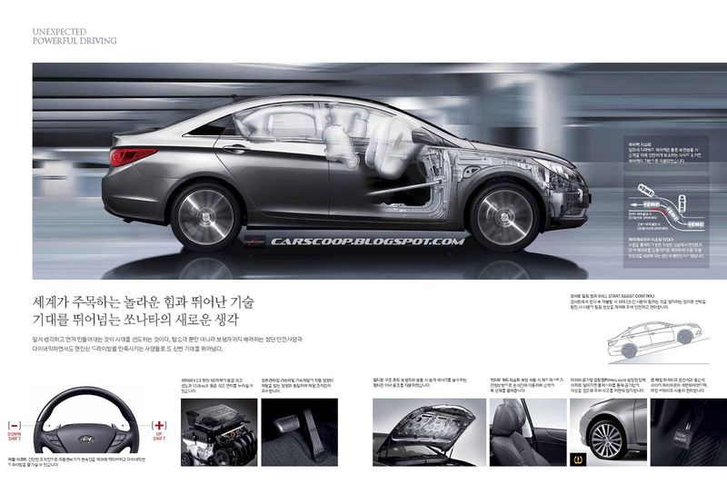 В компании Hyundai обновили модель Sonata (24 фото)