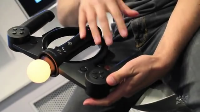Демонстрация контроллера PlayStation Move Racing Wheel (видео)