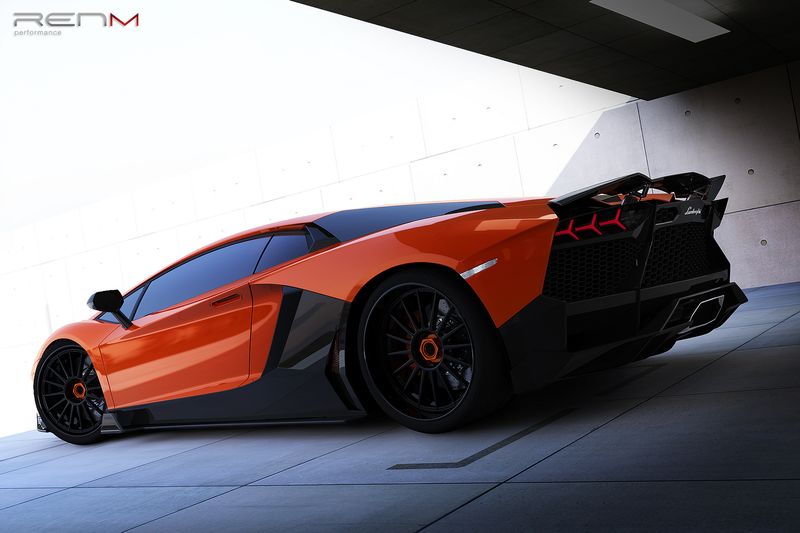 В ателье RENM Performance затюнили Lamborghini Aventador LP700-4 (7 фото+видео)