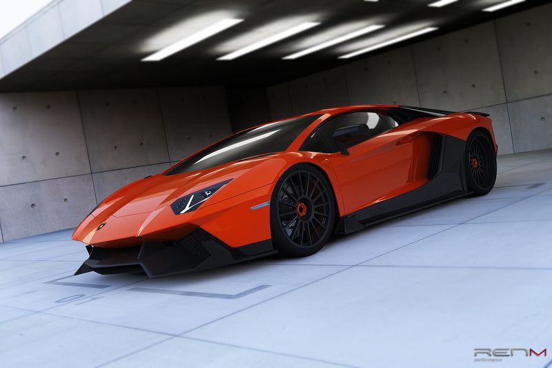 В ателье RENM Performance затюнили Lamborghini Aventador LP700-4 (7 фото+видео)