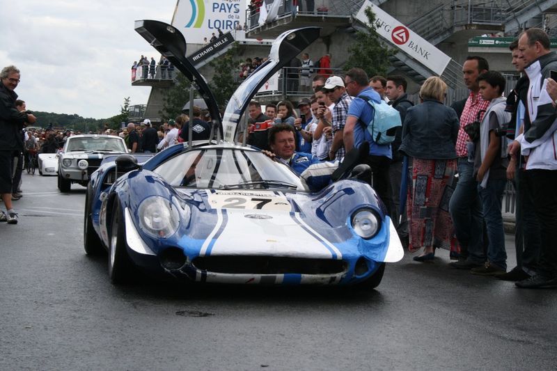 Гонки Ле-Мана на классических авто (68 фото)