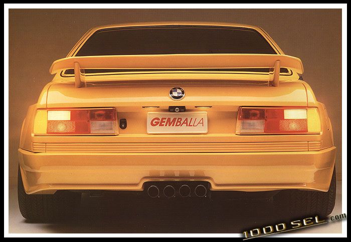 Печальная история BMW M635 CSI в тюнинге от Gemballa (12 фото)