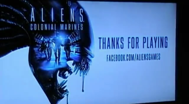 Видео Aliens: Colonial Marines с Comic-Con 2012 (видео)