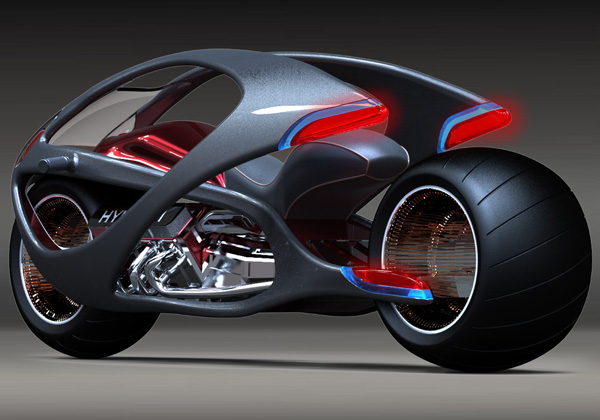 Концепты мотоциклов будущего (107 фото)