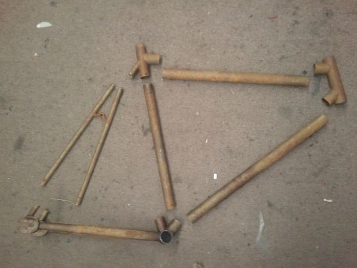 Инструкция: как сделать велосипед и бамбука (22 фото)