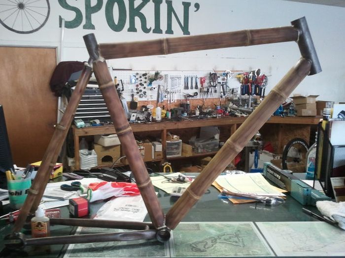 Инструкция: как сделать велосипед и бамбука (22 фото)