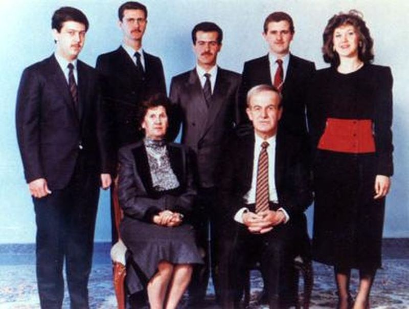 Президент Сирии с семьей (16 фото)