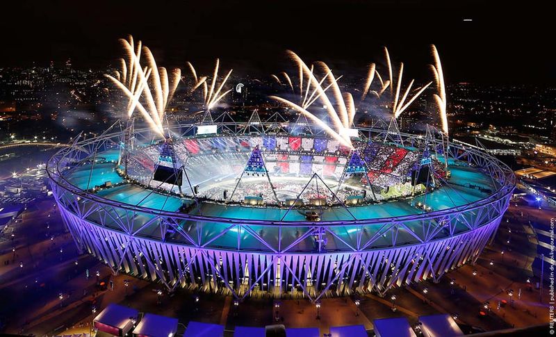 Открытие XXX Олимпийских Игр (34 фото)