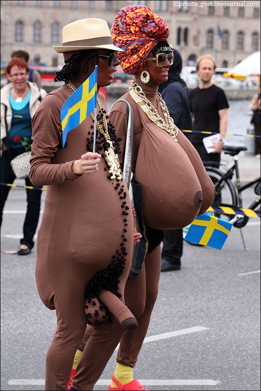 Гей-парад в Стокгольме (37 фото)
