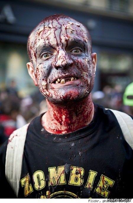 Потрясающий зомби-грим (35 фото)