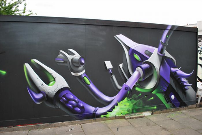 Удивительные граффити (49 фото)