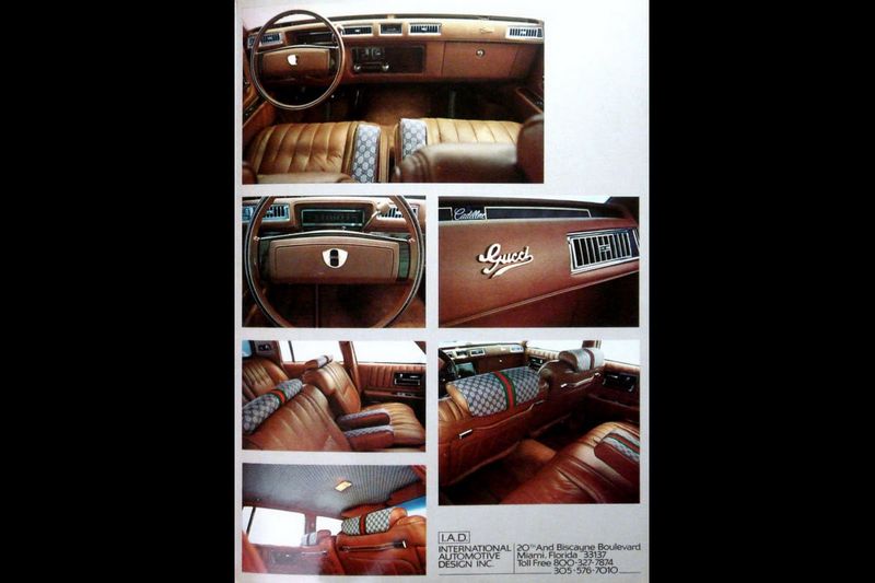 Cadillac Seville 1979 года от Gucci (22 фото)