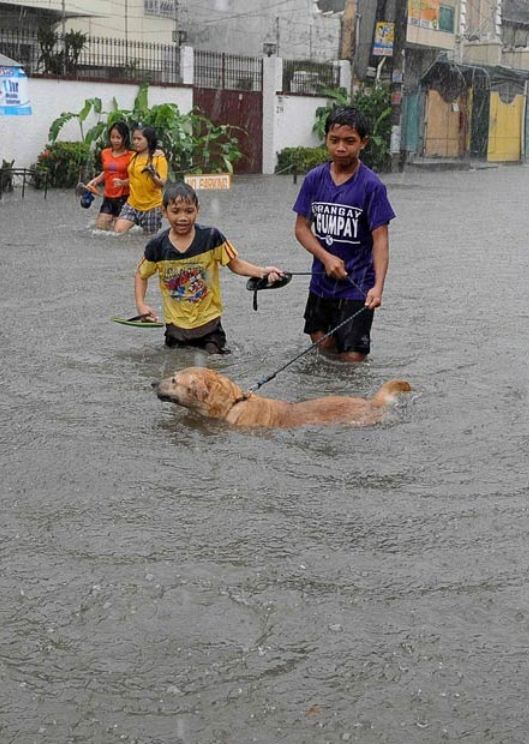 Тайфун Муйфа в Азии (26 фото)