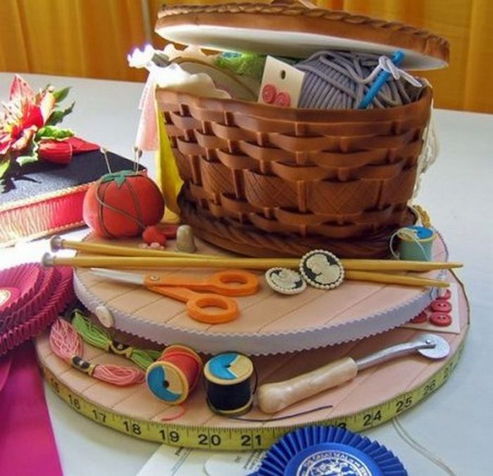 Необычные и прикольные тортики (31 Фото)