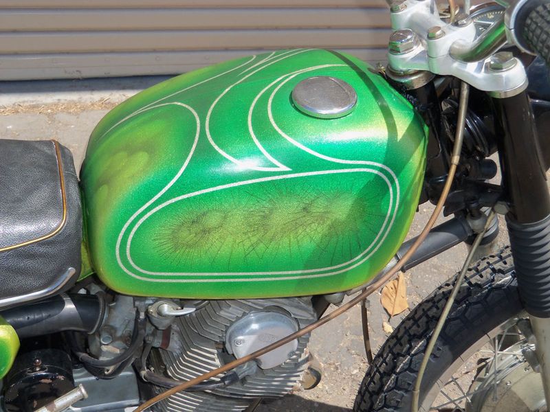 Мотоцикл Джима Моррисона выставлен на продажу (8 фото)