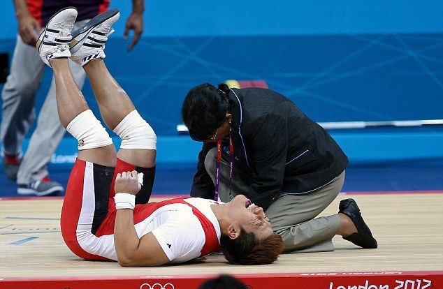 Травма на Олимпиаде (20 фото)